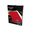 Adler | Kitchen scales | AD 3138 | Maximum weight (capacity) 5 kg | Graduation 1 g | Red