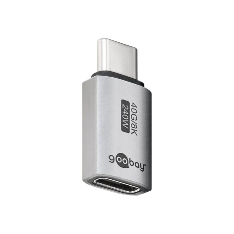 Goobay 74447 USB-C™ Adapter Straight, USB4™ | Goobay