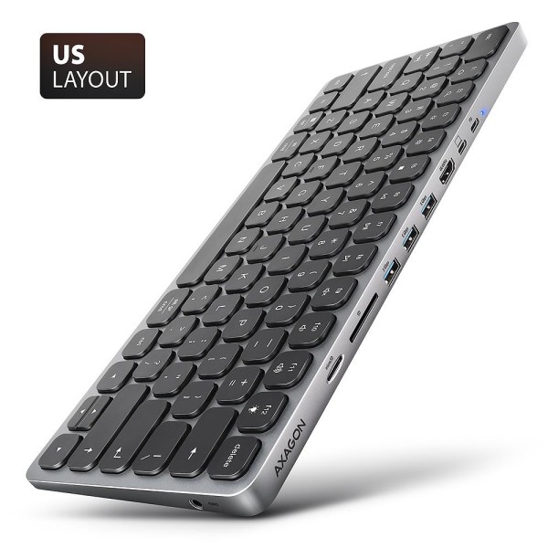 KEYBOARD + I/O HUB 9IN1/0.6M HMC-KB-US ...