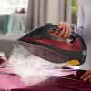 Philips | DST7022/40 | Steam Iron | 2800 W | Water tank capacity 0.3 ml | Continuous steam 50 g/min | Steam boost performance 250 g/min | Red/Black