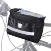 Wozinsky torba rowerowa na kierownicę z etui na telefon 2 l czarny (WBB12BK)