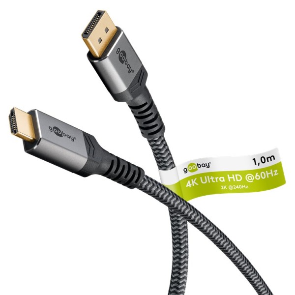 Goobay DisplayPort to HDMI Cable