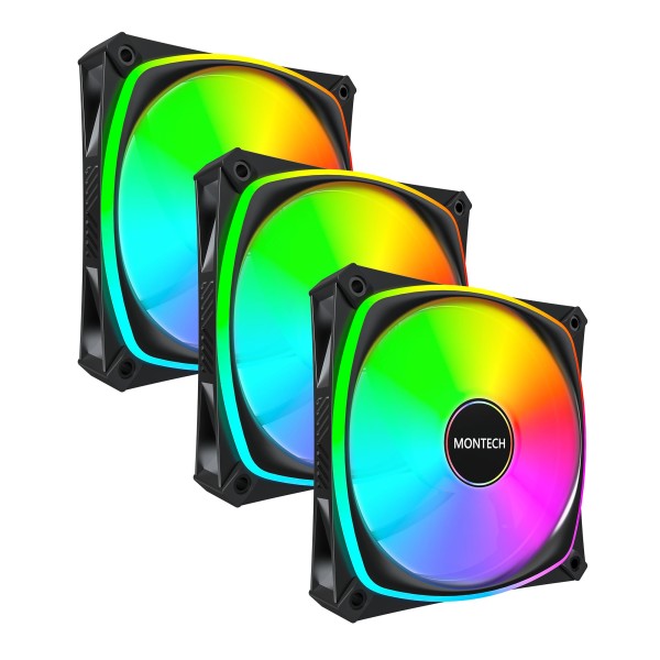 CASE FAN 120MM/RX120 PRO BLACK 3 ...