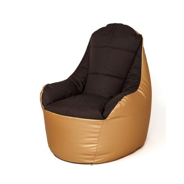 Sack Sako Boss gold-brown XXL pouffe ...