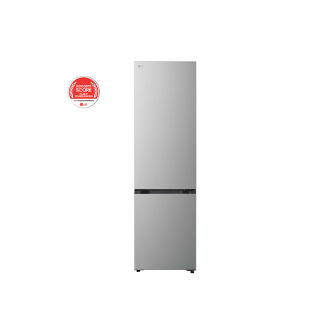 LG GBBS322CPY Refrigerator, C, Free-standing, Combi, Height 2.03 m, Net fridge 262 L, Net freezer 113 L, Silver