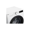 LG | Washing machine with dryer | F4DR509SBW | Energy efficiency class A | Front loading | Washing capacity 	9 kg | 1400 RPM | Depth 55 cm | Width 60 cm | Display | Rotary knob + LED | Drying system | Drying capacity 6 kg | Steam function | Direct drive |