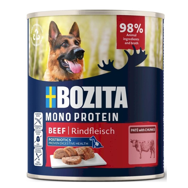 BOZITA pasztet pies wołowina 800g