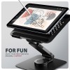 AXAGON STND-LRB stand with 360° rotation for laptops and tablets | Adjustable Height, Angle | 10-17.3 