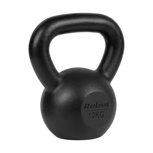 REBEL ACTIVE Cast Iron Kettlebell 10 ...