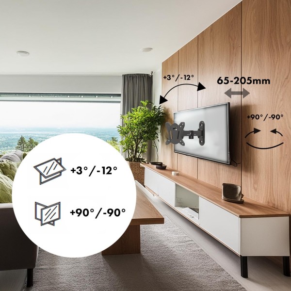 Maclean MC-416 TV Monitor Wall Mount ...