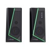 Speaker|TRUST|GXT 609 Zoxa RGB Illuminated Speaker Set|1xUSB 2.0|Black|24070