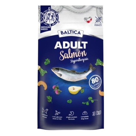 BALTICA EXCELLENT Adult Salmon Hypoallergenic M 3kg