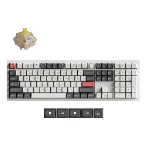 KEYBOARD WRL Q6 ULTRA/WHITE Q6U-P4 KEYCHRON