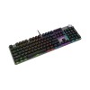 KEYBOARD GAMING BLACK US/FORGE GK310 RED MSI