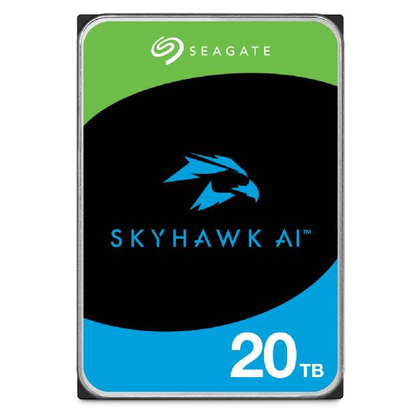HDD|SEAGATE|SkyHawk AI|20TB|256 MB|7200 rpm|Discs/Heads 10/20|3, 5