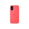 Apple iPhone 17 Silicone Case with MagSafe – Bright Guava | Apple
