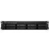 Synology | Rack NAS | RS1221+ | Up to 8 HDD/SSD Hot-Swap | AMD Ryzen | Ryzen V1500B Quad Core | Processor frequency 2.2 GHz | 4 GB | DDR4