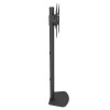 Techly ICA-TR27 TV mount 139.7 cm (55") Black