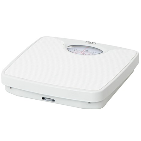 Adler | Mechanical bathroom scale | AD 8151w | Maximum weight (capacity) 130 kg | Accuracy 1000 g | White
