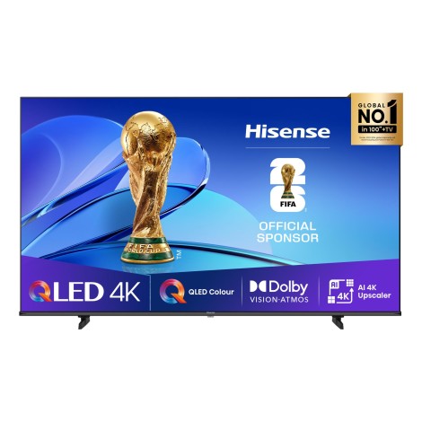 Hisense 65E7Q PRO 165.1 cm (65") 4K Ultra HD Smart TV Wi-Fi Black 385 cd/m²