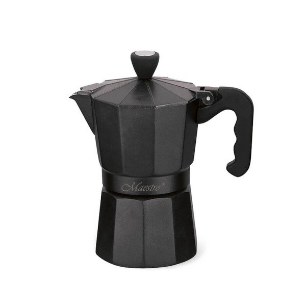 Maestro 3 cup coffee machine MR-1666-3-BLACK ...
