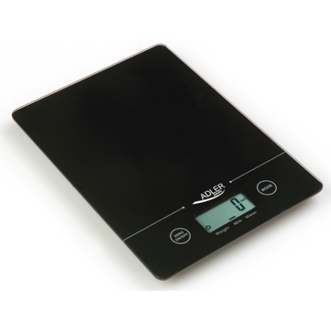 Adler | Kitchen scales | Adler AD 3138 | Maximum weight (capacity) 5 kg | Graduation 1 g | Display type LCD | Black